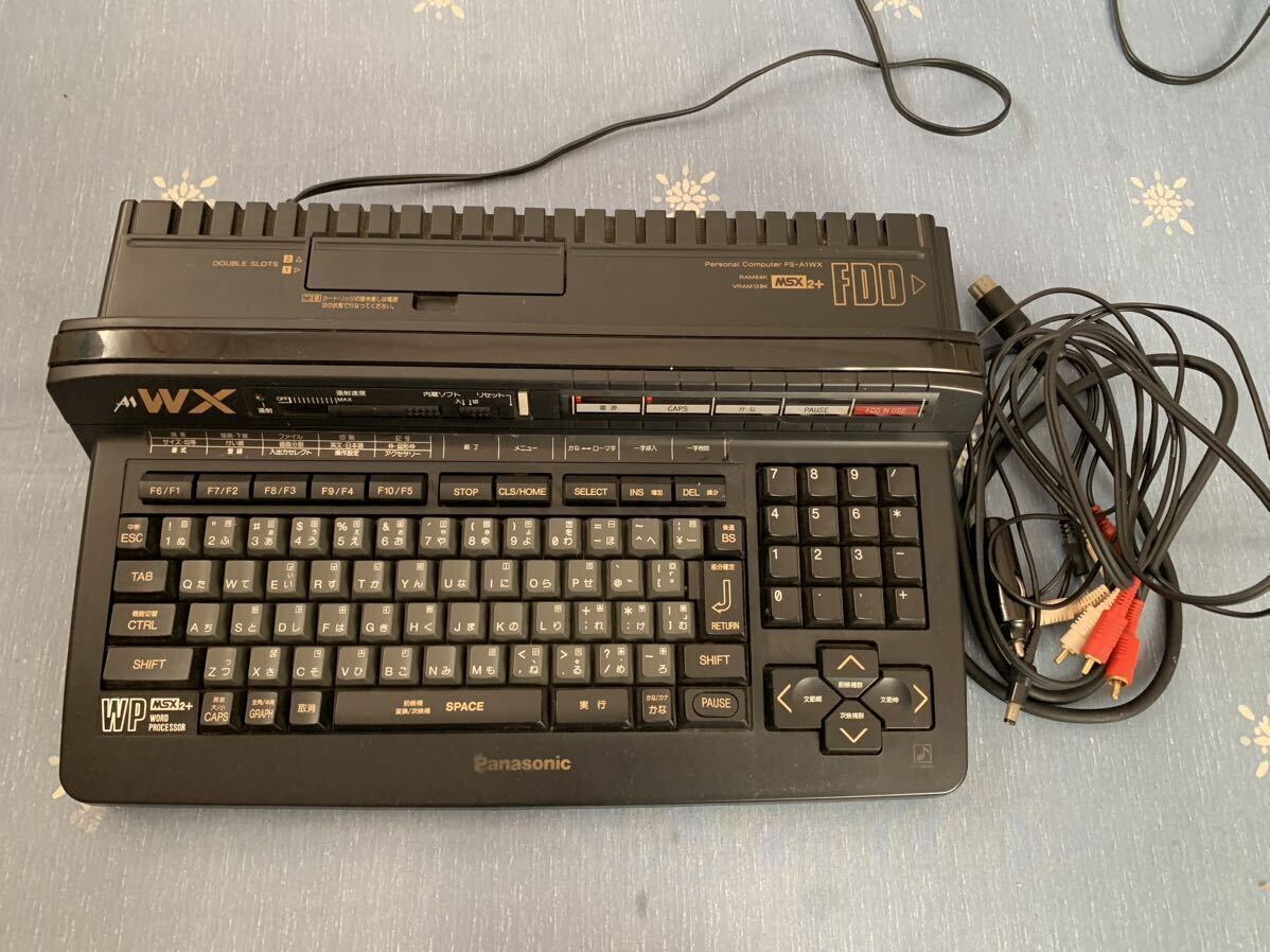  Junk Panasonic персональный компьютер MSX2+ FS-A1WX FDD