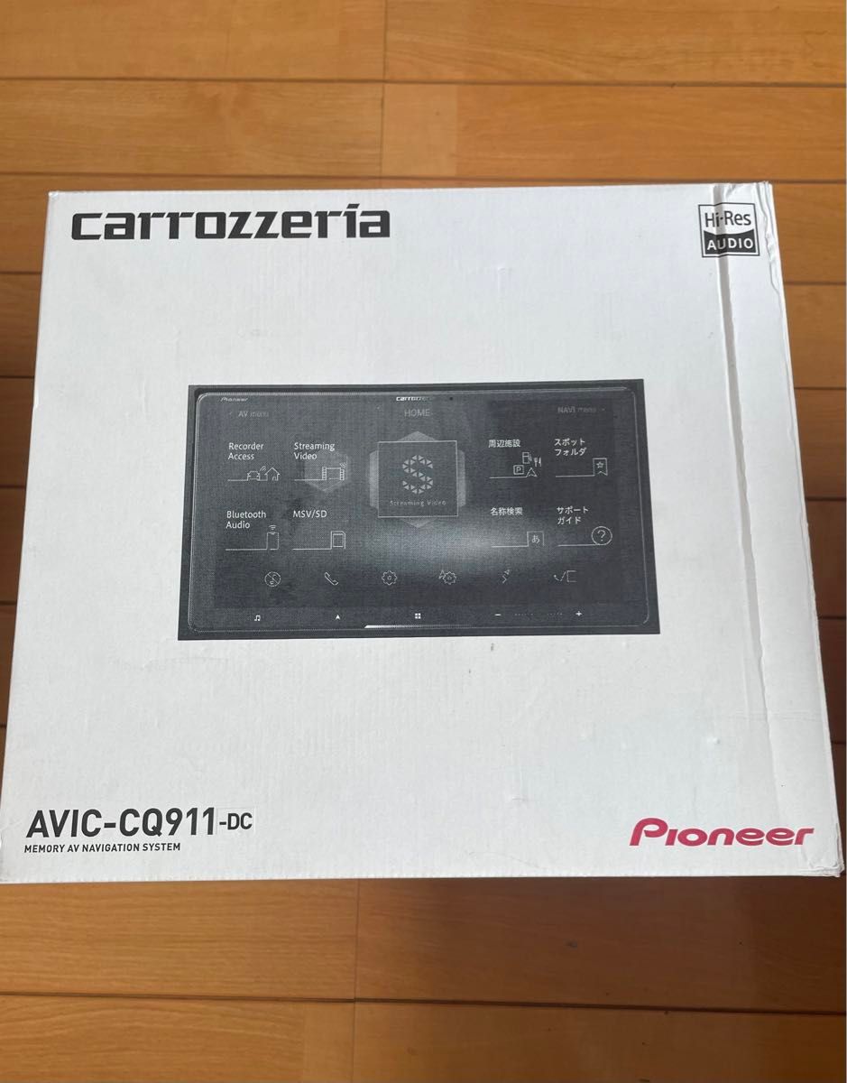 【中古】PIONEER パイオニア 9V型 サイバーナビ AVIC-CQ911-DC