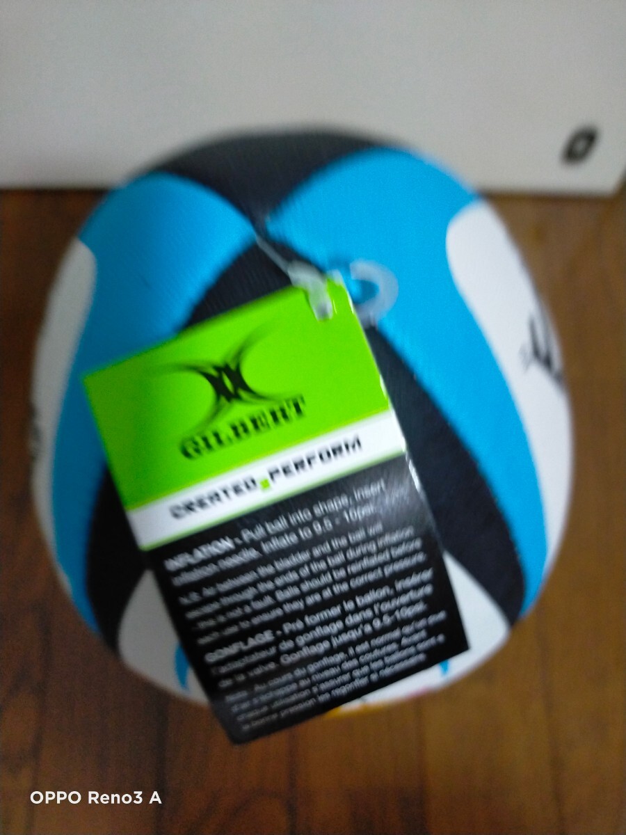 ラグビーボール ギルバート5号 GILBERT EXETER CHIEFS RUGBY REPLICA BALL_画像8