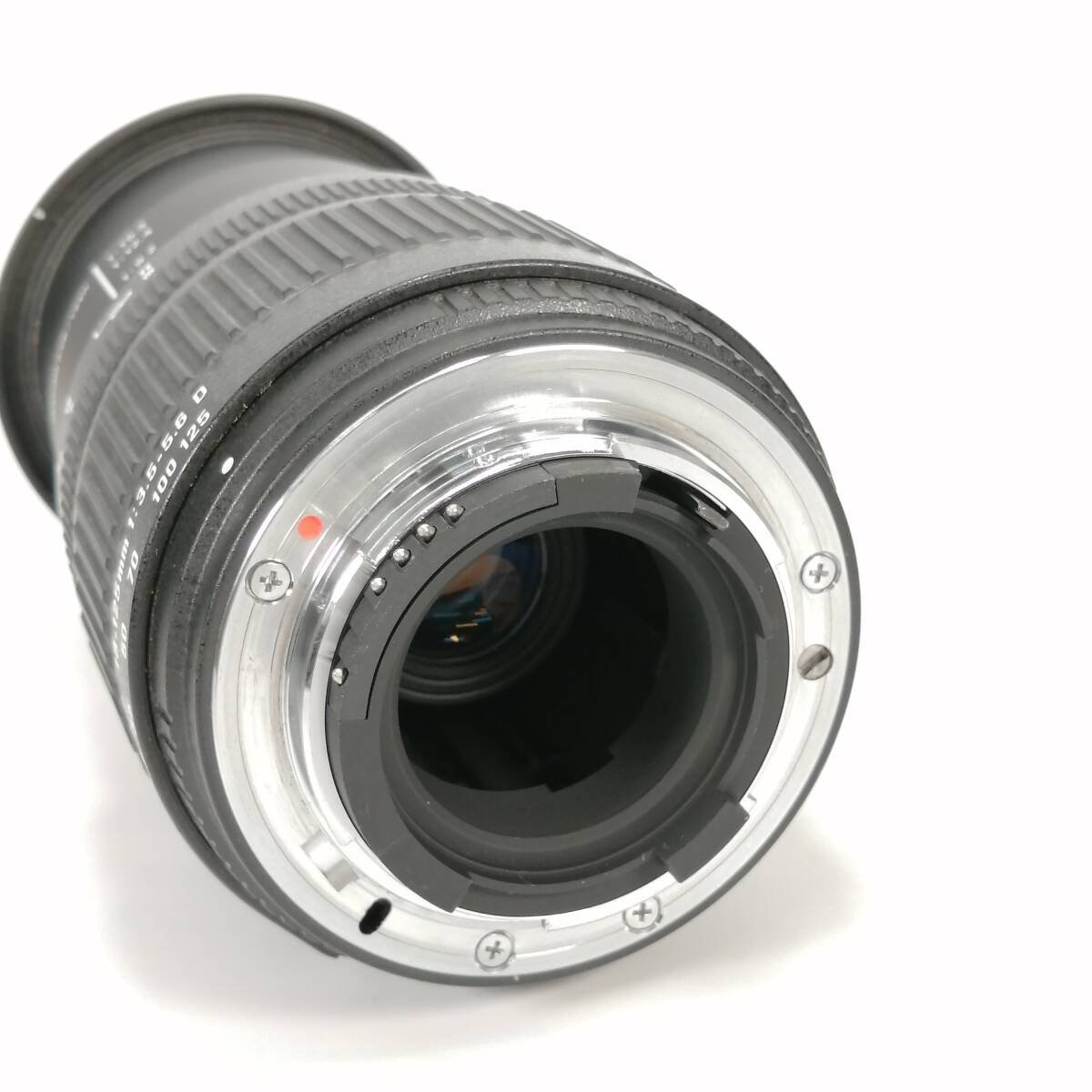 SIGMA ZOOM 18-125 F3.5-5.6 DC カメラ レンズ フード付 Nikon F マウント シグマ_画像4