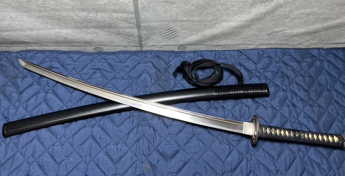 [0464] present-day craftsman .. honestly year period 70.8cm.. sword long sword white scabbard sword . armor taking place eminent Japanese sword sword Zaimei registration card equipped 