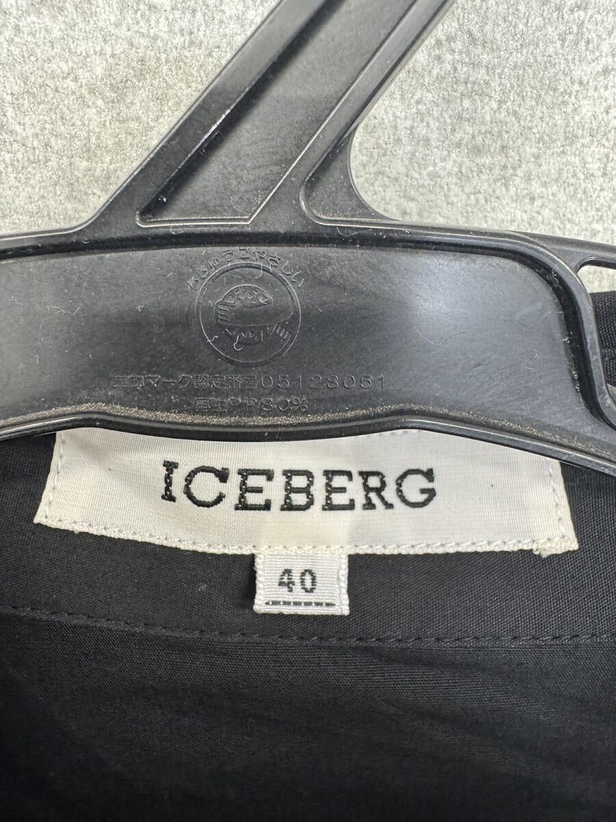 【0455】ICEBERG アイスバーグ シャツ 長袖シャツ ディズニー ミニー 黒 ブラック レディース  の画像3