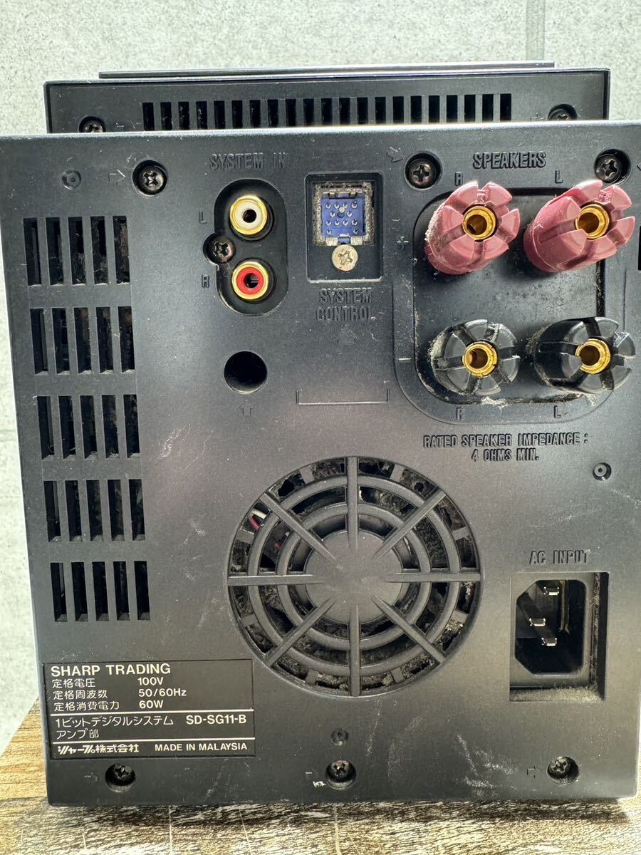 [0433]SHARP 1bit 1 bit digital amplifier system player amplifier sound equipment sharp SD-SG11 tuner 