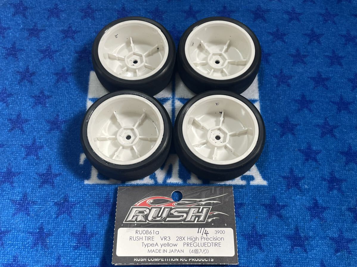 RUSH VR3 28X プリマウントタイヤ2セット ②の画像3