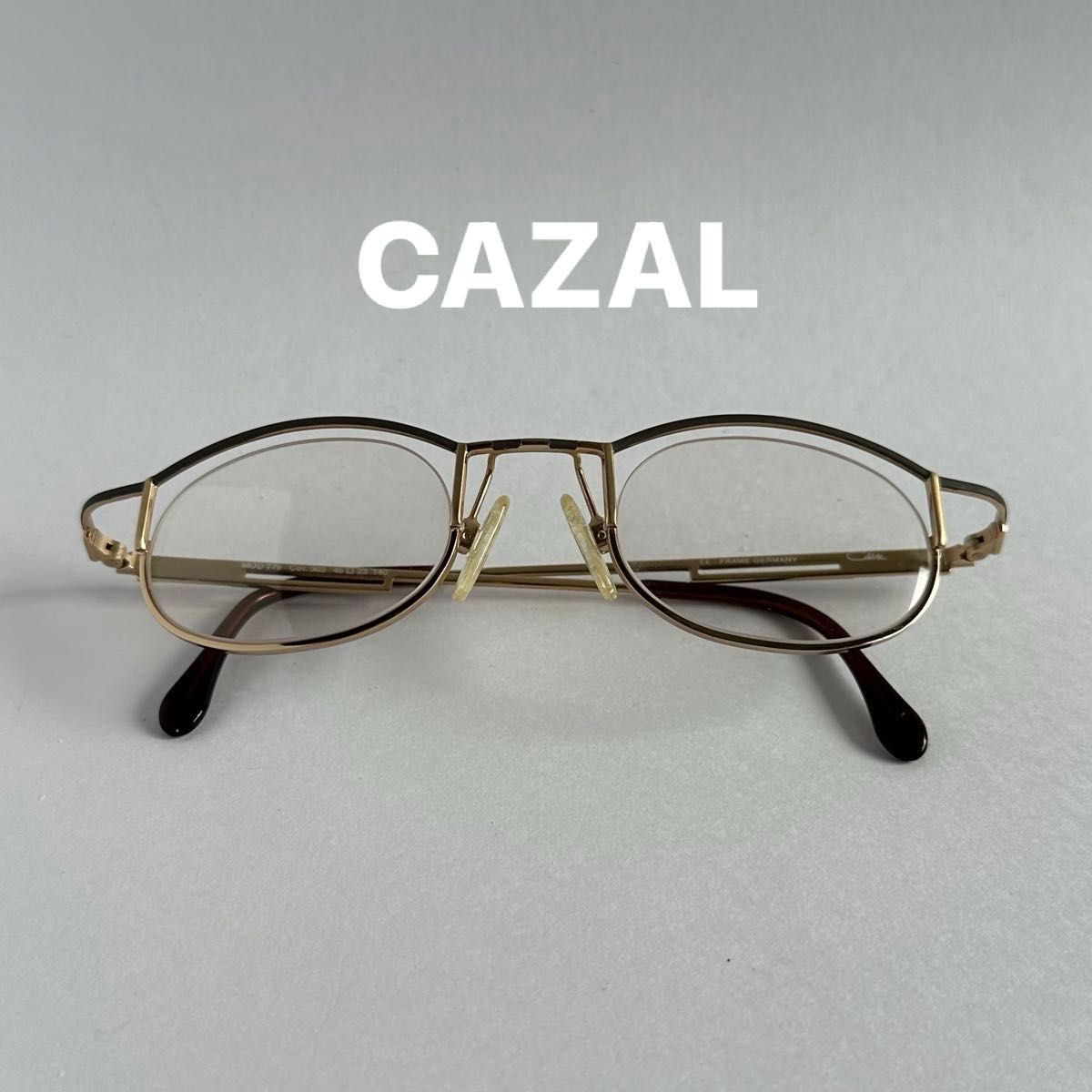 《used》CAZAL  メガネ 眼鏡　老眼鏡　伊達メガネ　ヴィンテージ　 サングラス