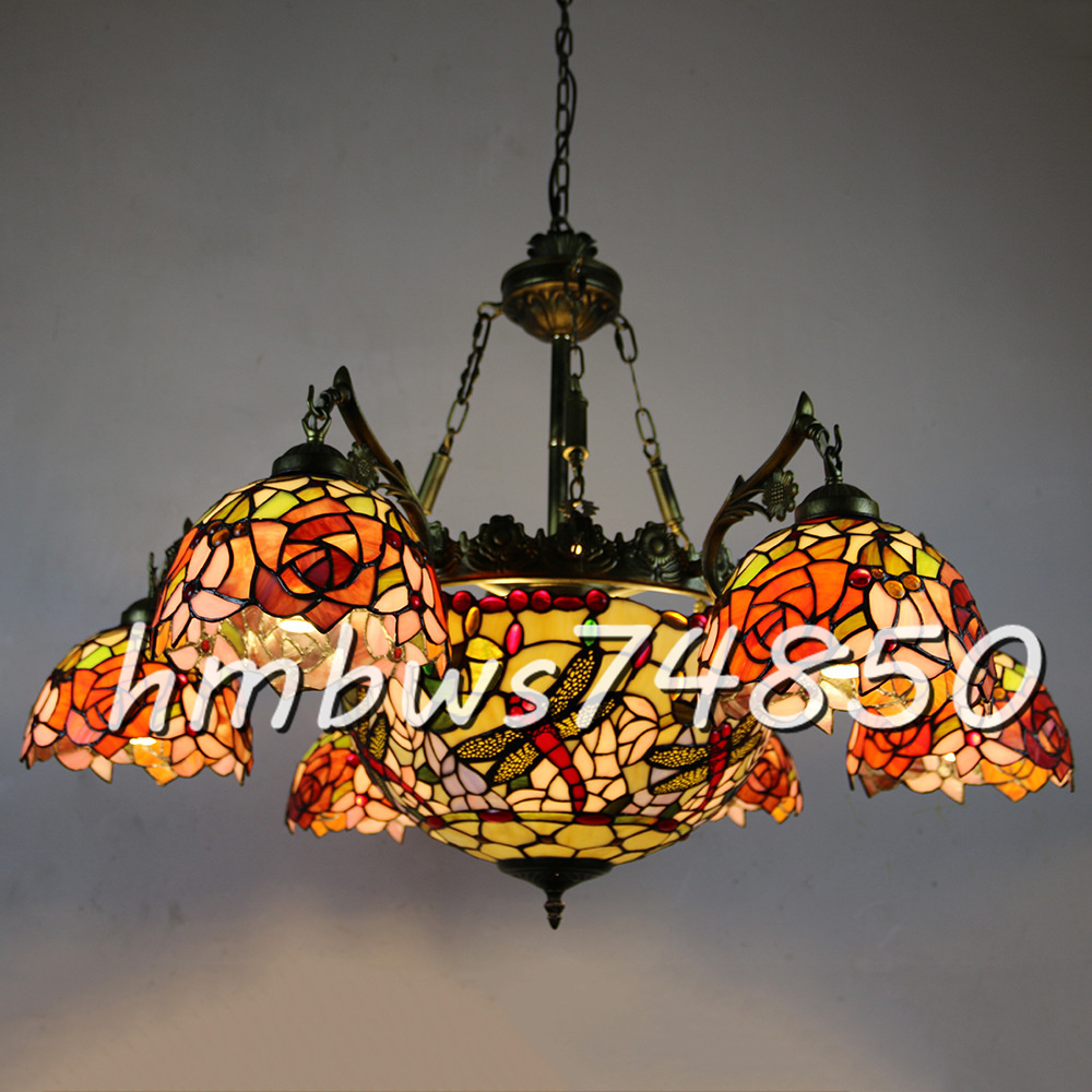 ◇綺麗◇芸術品◇ステンドランプ アラセイトウ 花柄 照明 ◇綺麗◇芸術品◇ステンドランプ アラセイトウ 花柄 照明