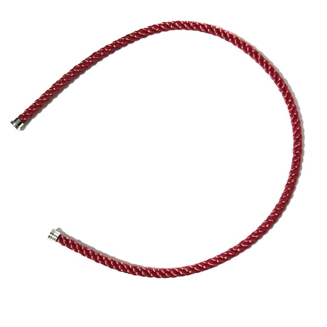 フレッド メンズ ケーブル ブレスレット 2ロウ 2重 17cm用・2連】フレッド FRED メンズ ケーブル ブレスレット 2