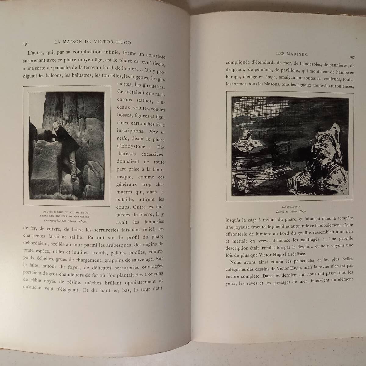 Arsene Alexandre : La Maison de Victor Hugo (Hachette, 1903) / ヴィクトル・ユゴー_画像5