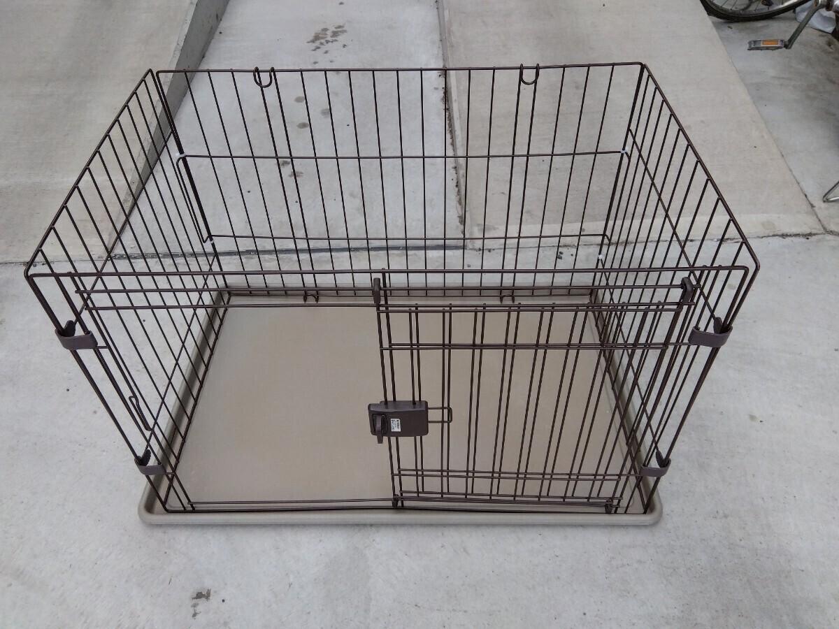  kennel * cage * gate * for pets width width 85cm× height 55cm depth 55cm Circle for secondhand goods [ direct pick ip warm welcome ]