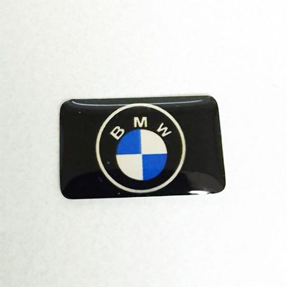 BMW インテリアステッカー　１０個　　１シート Bタイプ_円がやや下に来ています。