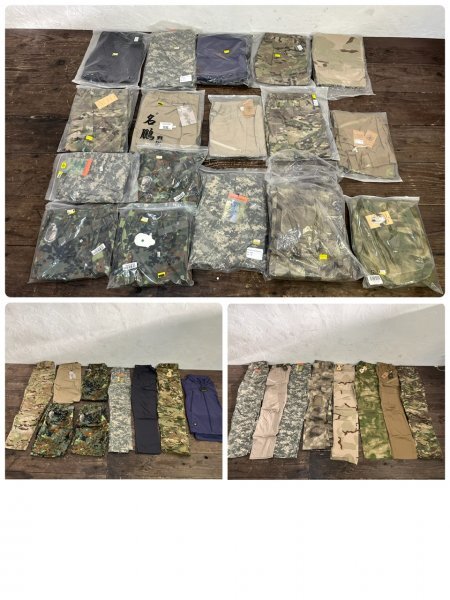 [ unused ] large amount 114 put on military summarize airsoft fixtures EMERSON ARMY TACtICAL CERA S.ARCHON AVANTE jacket pants camouflage camouflage 