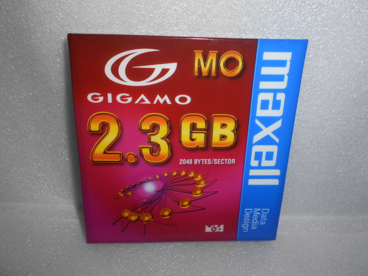maxellmak cell 2.3GB MO disk 1 sheets 
