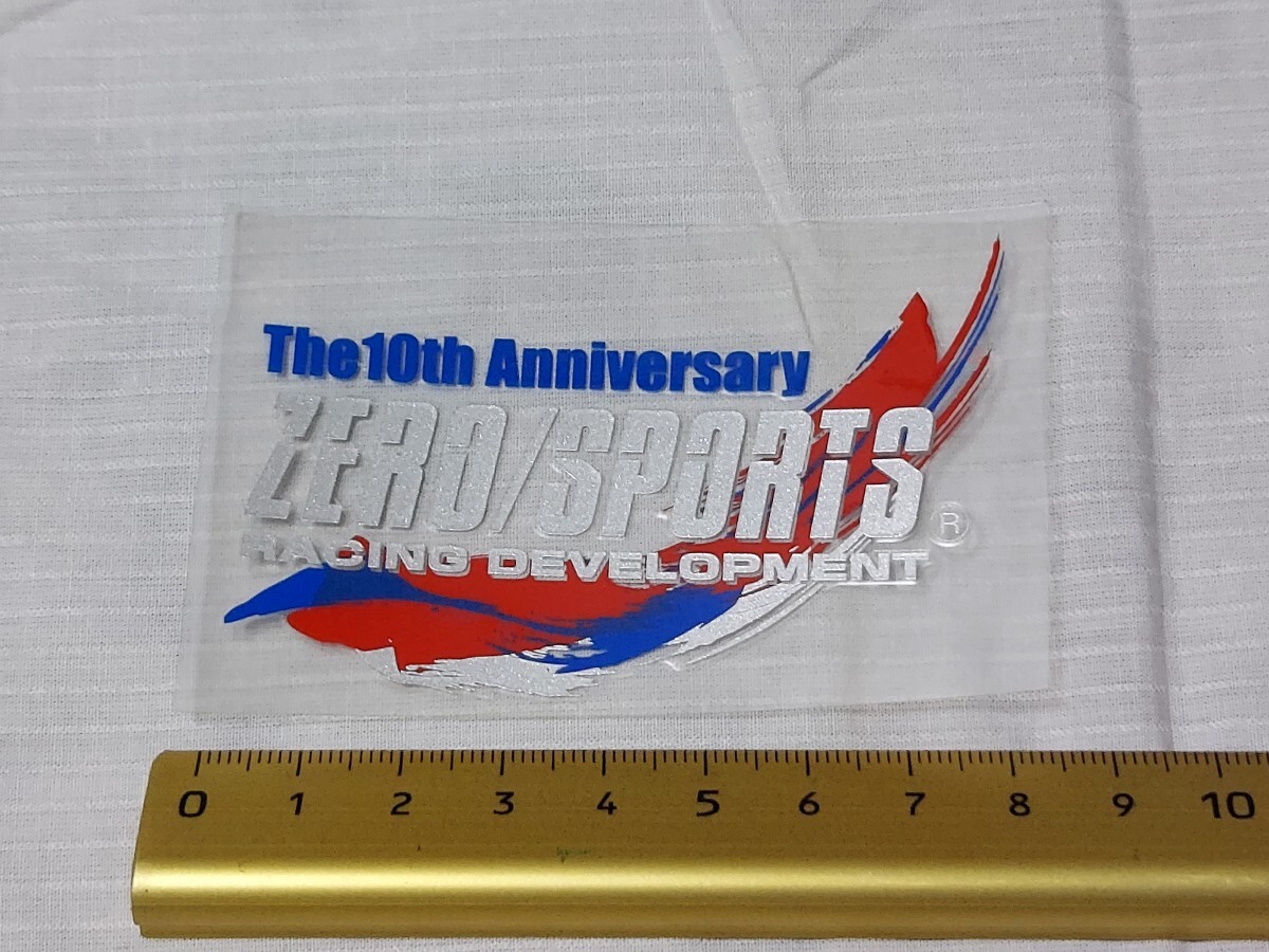 ゼロスポーツ 10周年 ZERO SPORTS ステッカー の画像1
