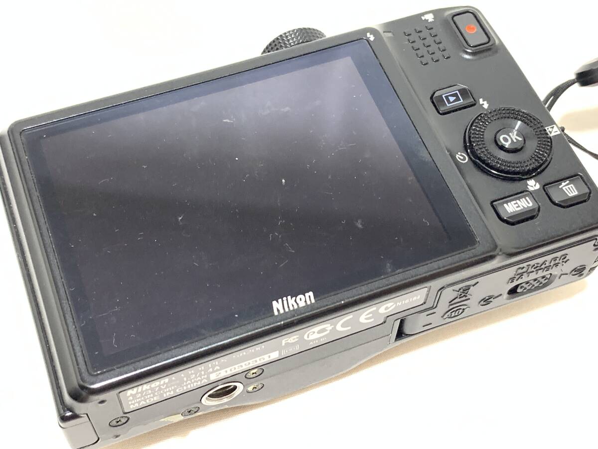 ★ジャンク★ NIKON ニコン COOLPIX S8200 ブラック @2937_画像6