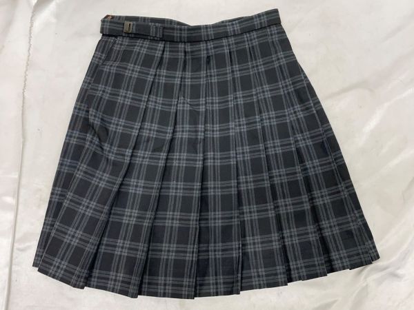 to_9501ｗ ★定形外 配送★ 東京都 都立 府中東高校 冬服 プリーツスカート W66 女子制服_画像2