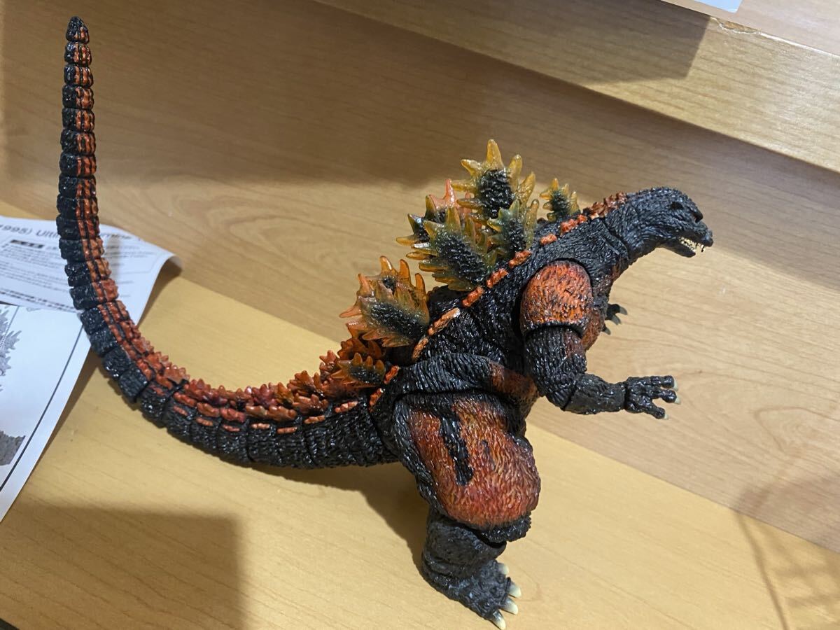 モンスターアーツ S.H.MonsterArts ゴジラ 1995 Ultimate Burning Ver. アルティメット バーニング 24512 34102_画像8