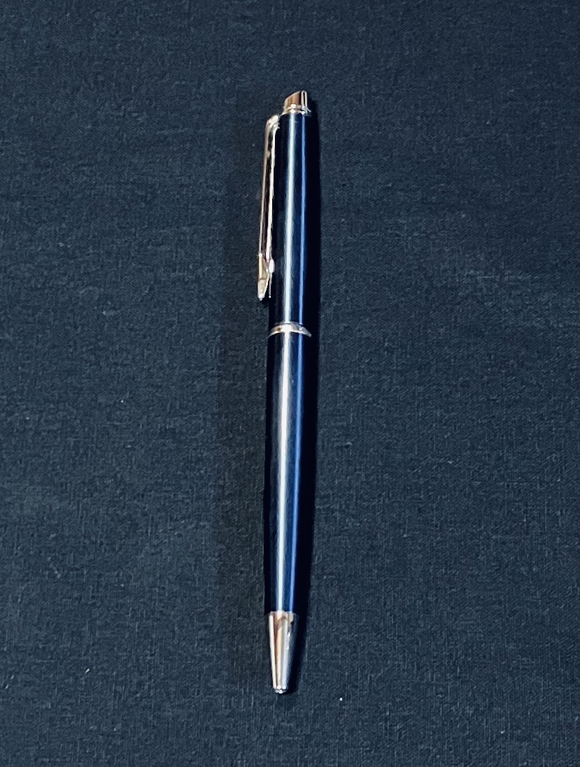 WATERMAN ウォーターマン ボールペン ツイスト式 メトロポリタン ネイビー 文房具 筆記用具 筆記具_画像2