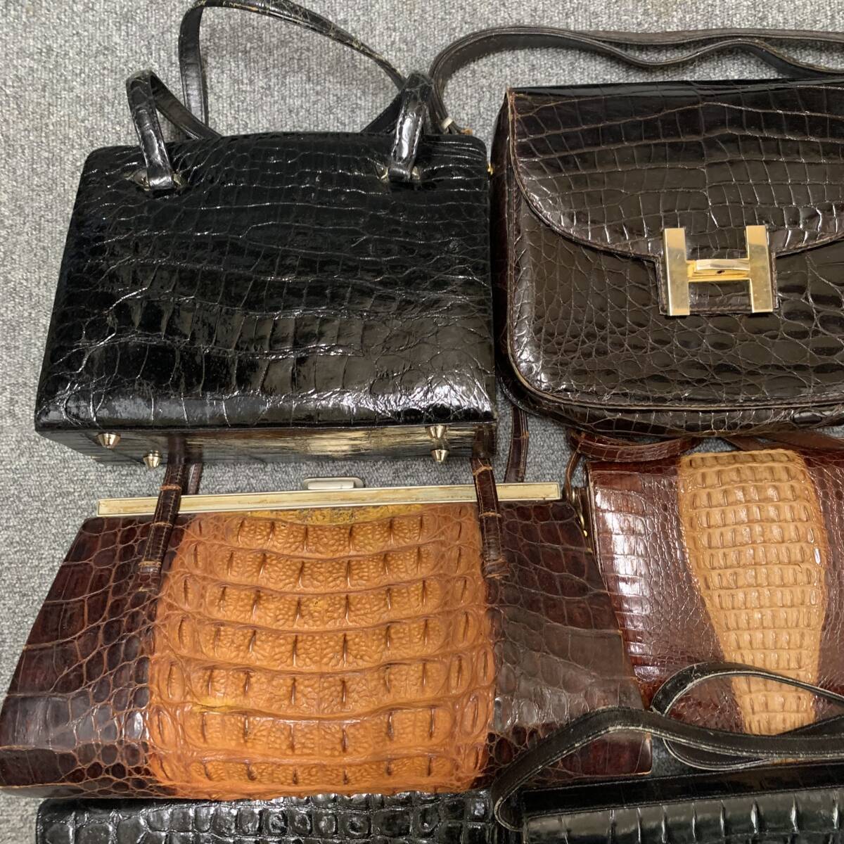 1 иен старт бренд магазин .. товар крокодил wani кожа натуральная кожа кожаная сумка сумка несколько пункт NY-120
