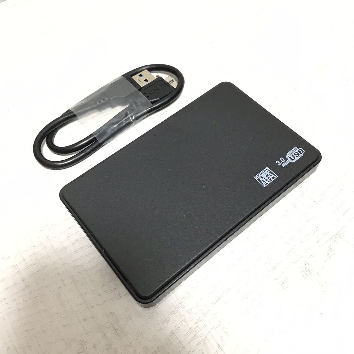 3821外付けHDD SATA 外付けハードディスク USB ドライブケース 2.5インチ　500GB_画像1