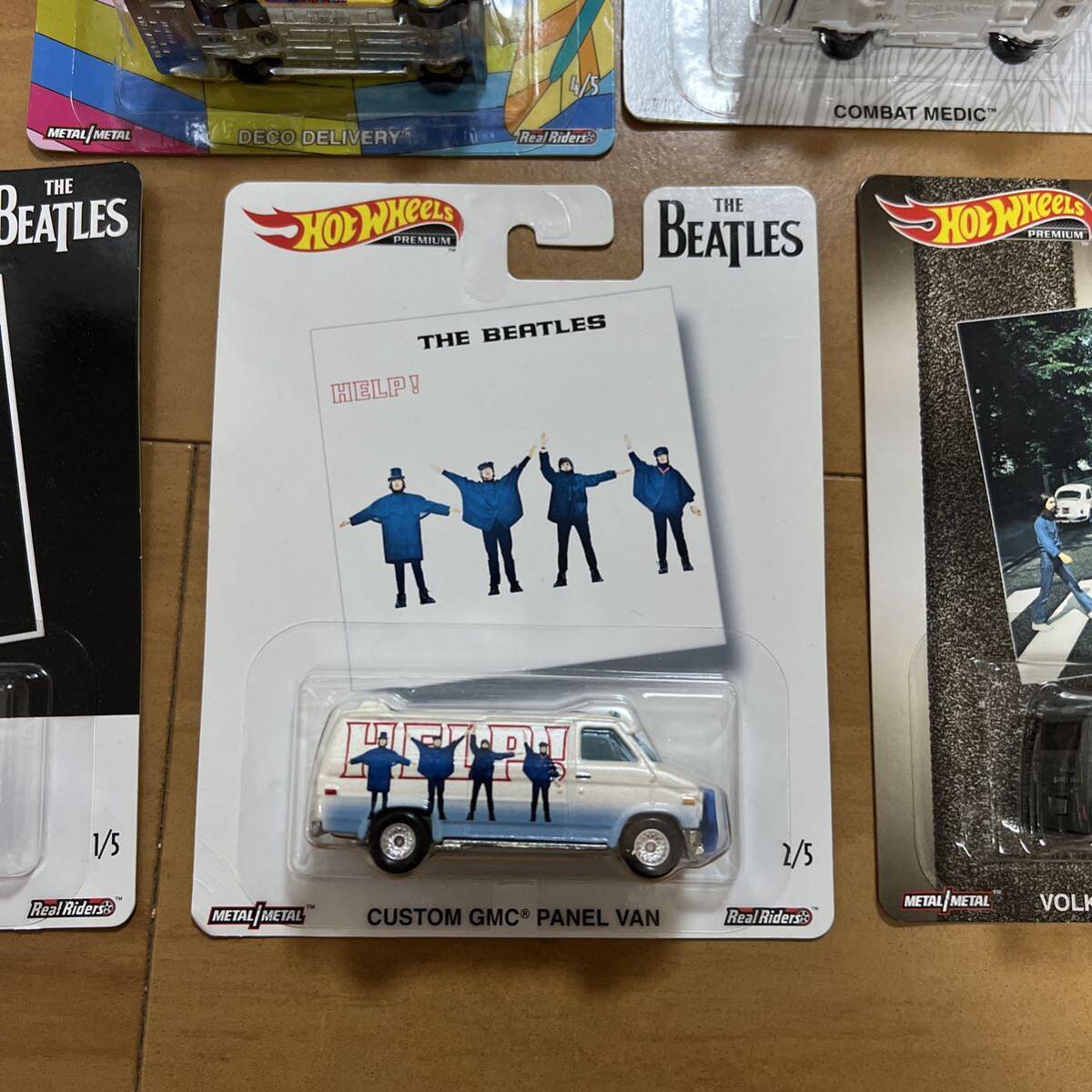 即決 HOT WHEEL POP CULTURE THE BEATLES ホットウィール ビートルズ 全5種セット ポップカルチャー 限定 セブン_画像5