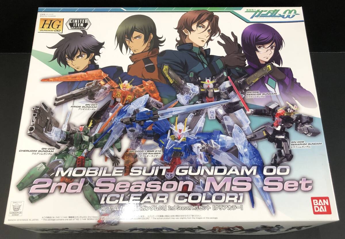 〇 未組立　1/144 HG 2nd Season MSセット クリアカラー 機動戦士ガンダム00 _画像1