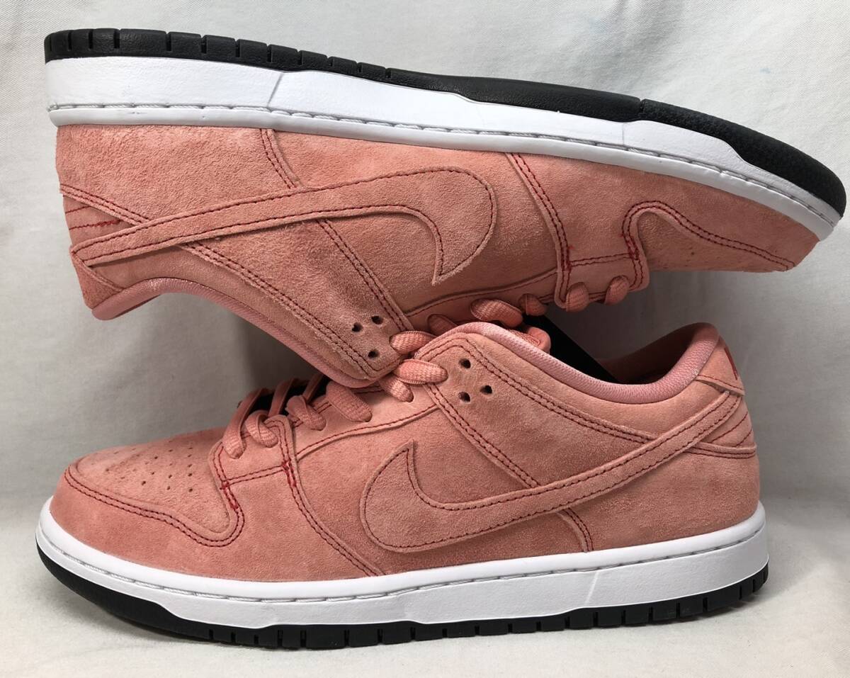 ■未使用 Nike SB Dunk Low Pink Pig ナイキ SB ダンク ロー ピンクピグ CV1655-600 27.5cm ●240514_画像5