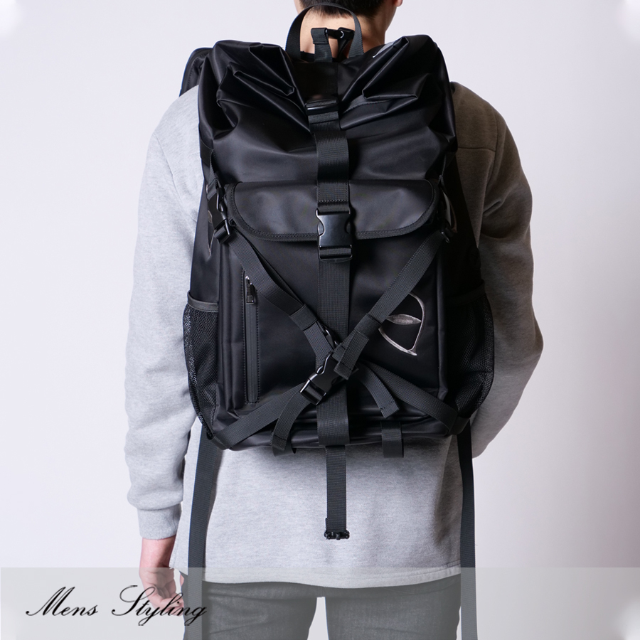 夜道雪 YUKI YOMICHI × LIVERTINE AGE コラボバッグ 多機能バックパック 良品