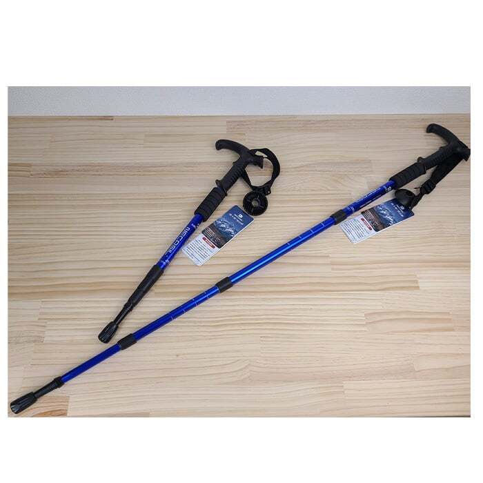  trekking paul (pole) 2 pcs set trekking stick mountain climbing cane stock walking high King walk outdoor mountaineering flexible light weight aluminium 