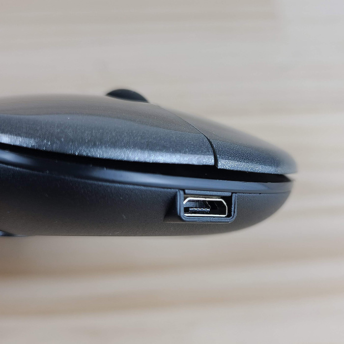 ワイヤレスマウス 3個セット USBレシーバー Bluetooth パソコン コンパクト 薄型 軽量 静音設計 充電式 携帯に便利 USB グレー_画像4