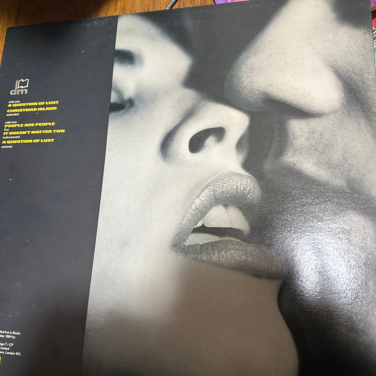 Depeche mode／A question of lust 12inch