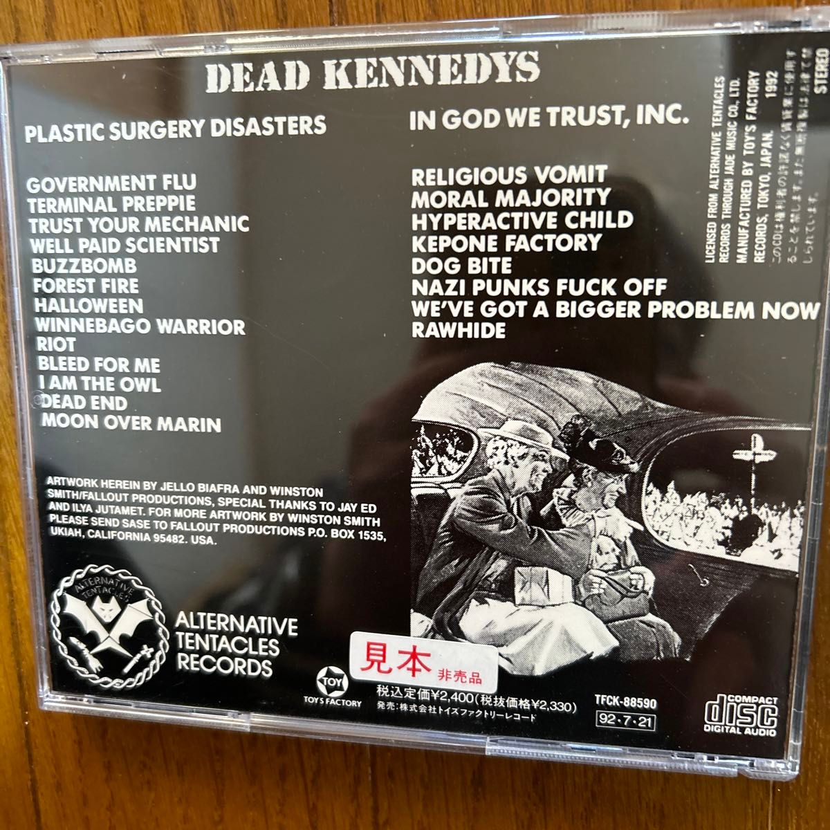 dead Kennedys／in god we trust