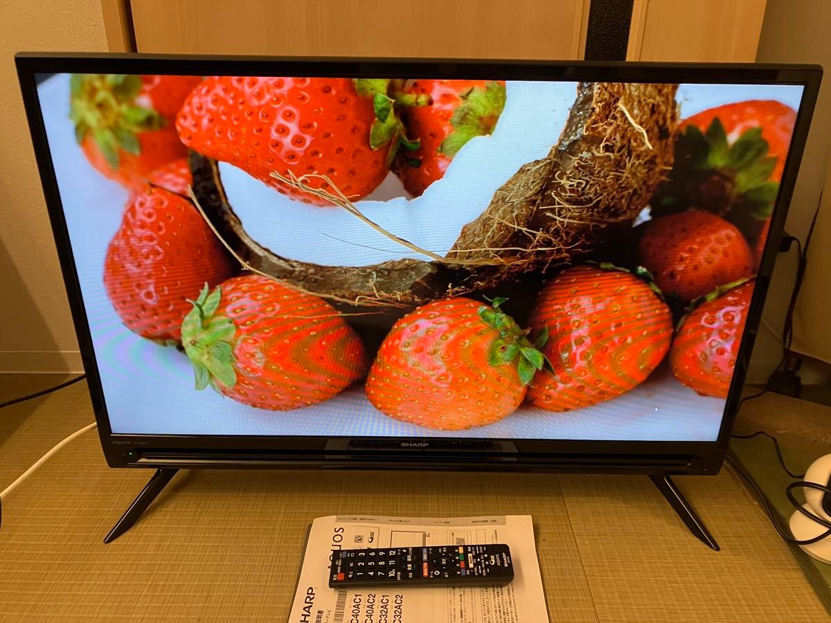 2023年製極々美品 SHARP シャープ 32型 テレビ 2T-C32AC1|Yahoo 2023年製極々美品 SHARP シャープ 32型 テレビ 2T-C32AC1|Yahoo