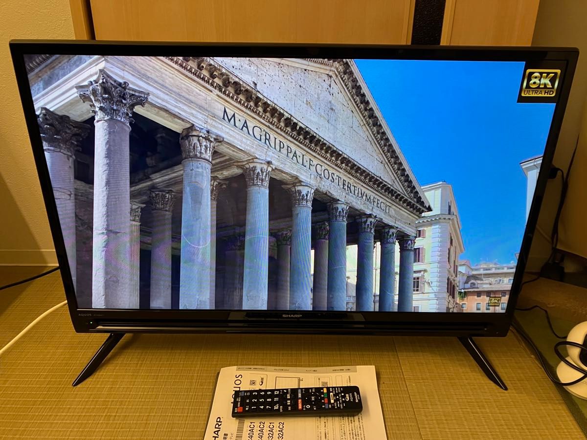 2023年製極々美品 SHARP シャープ 32型 テレビ 2T-C32AC1|Yahoo 2023年製極々美品 SHARP シャープ 32型 テレビ 2T-C32AC1|Yahoo