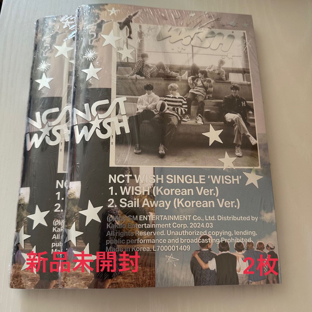 NCT WISH WISH 韓国 Photobook アルバム 新品未開封 2枚