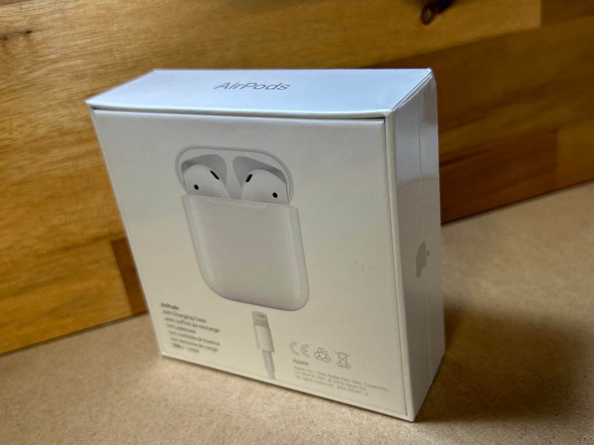 Apple AirPods MV7N2J/A 第2世代 アップル エアポッズ ワイヤレスイヤホン