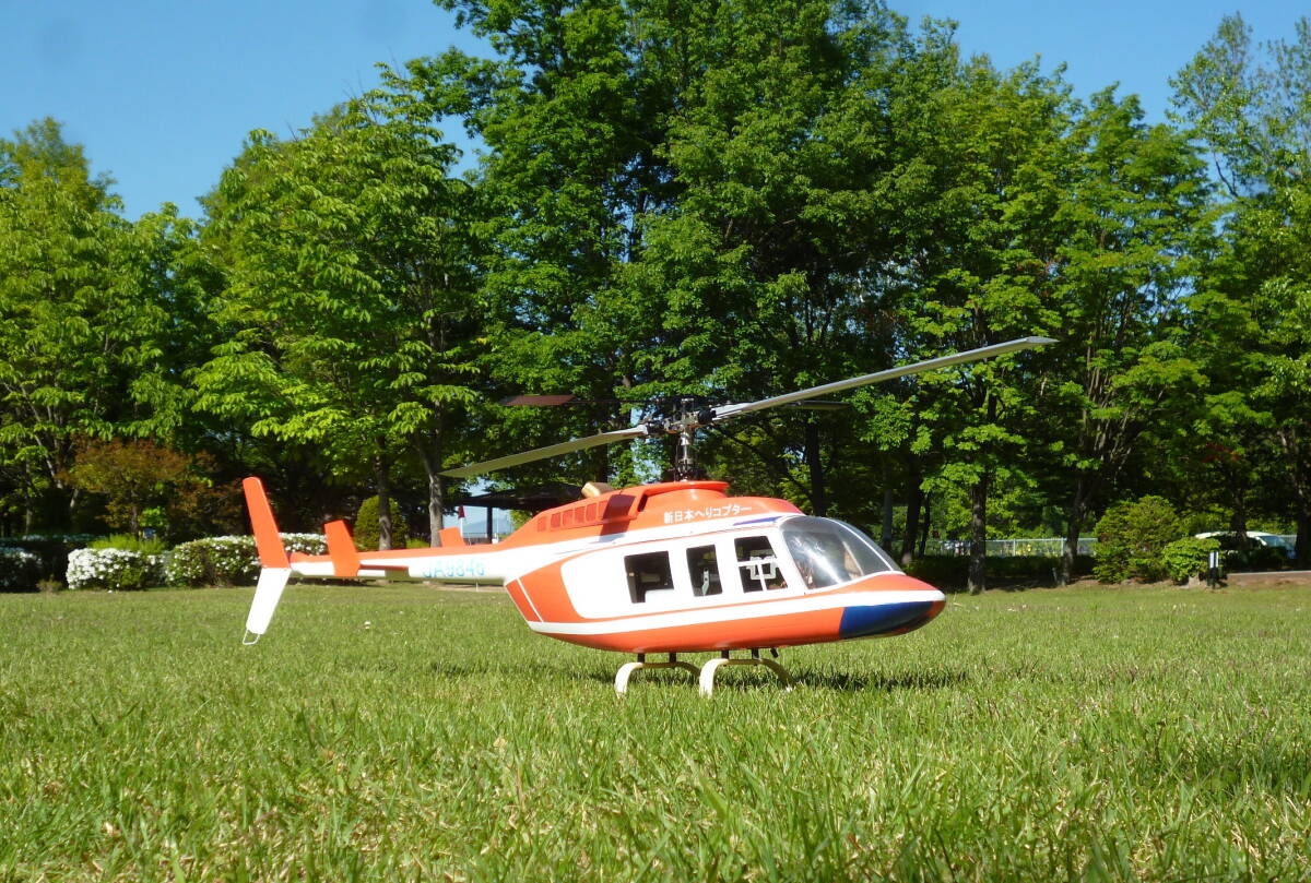 完成品(エンジン) BELL206 Longranger