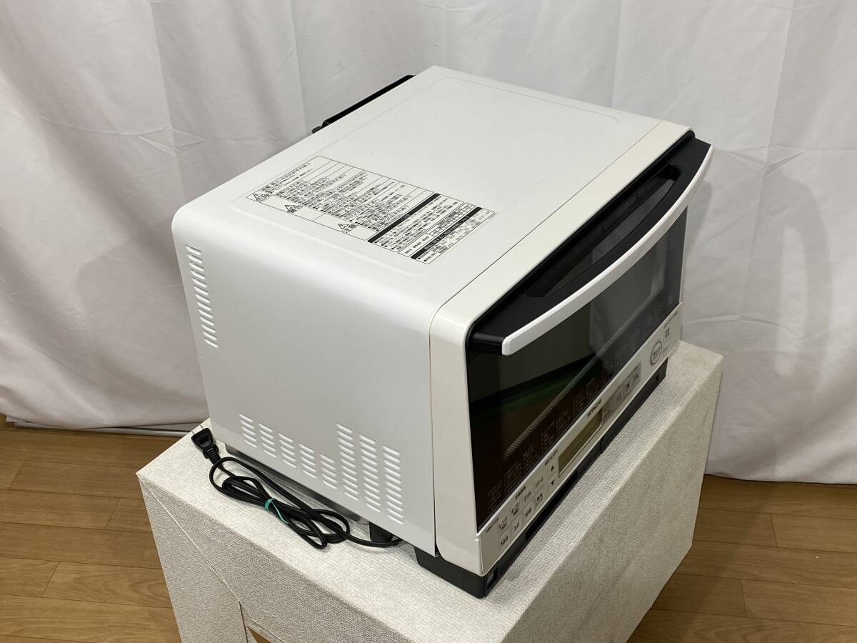 HITACHI 日立加熱水蒸気オーブンレンジMRO-VS8(Ｗ) 2018年製_画像5