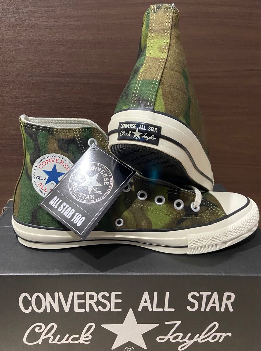 26cm 【converse】100周年　チャックテイラー  迷彩　カモフラ