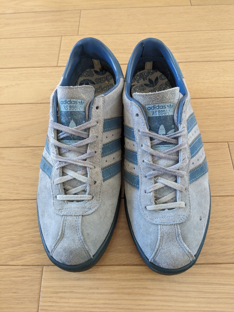 80s 80年代初期　adidas made in france AS 800 TAHITI タヒチ ハワイ タバコ　DESCENTE　デサント_画像2