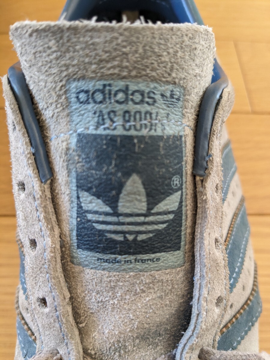 80s 80年代初期　adidas made in france AS 800 TAHITI タヒチ ハワイ タバコ　DESCENTE　デサント_画像3