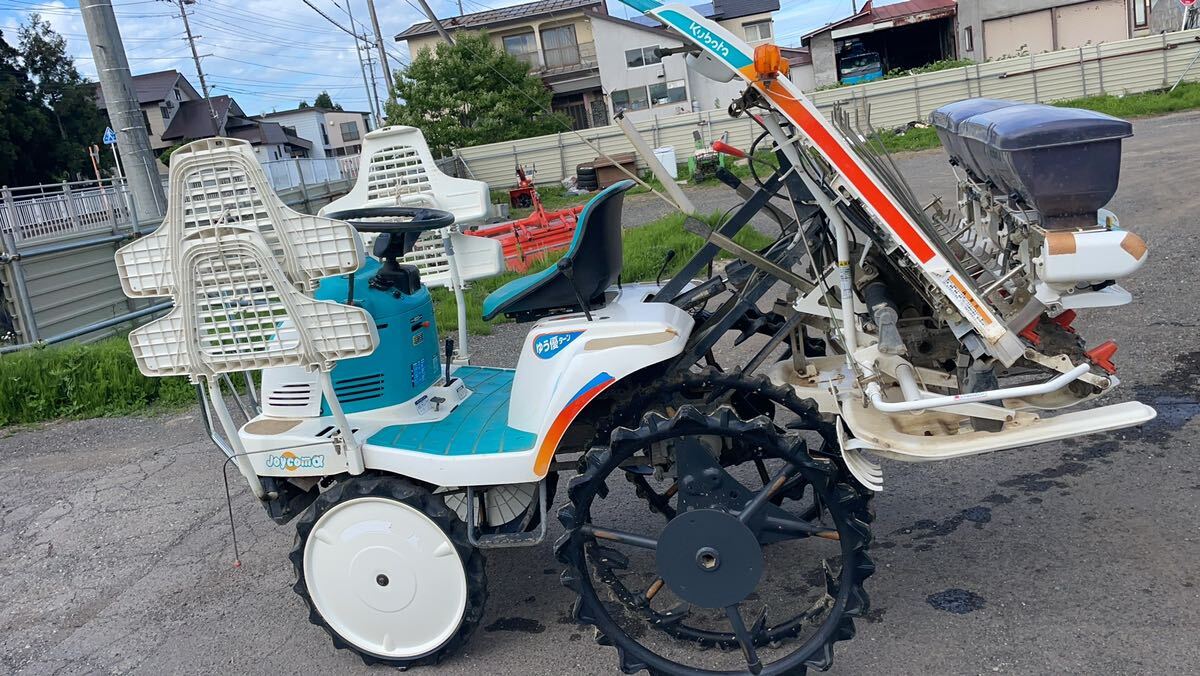 ☆秋田県発☆クボタ 田植え機　SPJ40A セル式4条植え　中古品_画像2