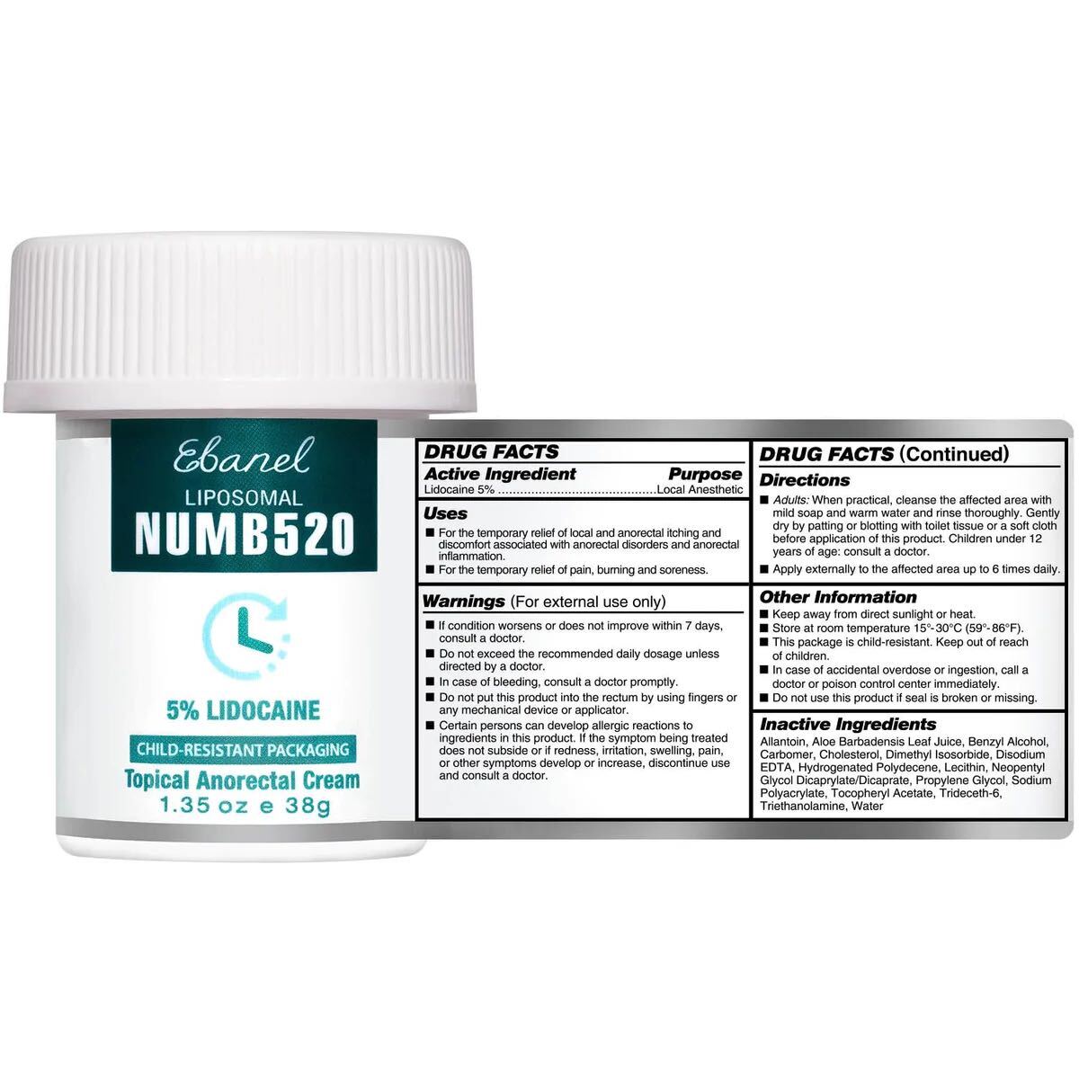  profitable 2 pcs set!Numb520 38g