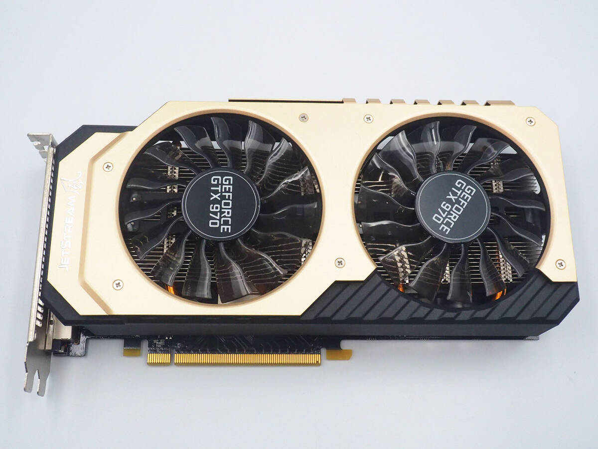 Palit GeForce GTX 970 4GB JETSTREAM 4GB グラフィックボード 中古動作品