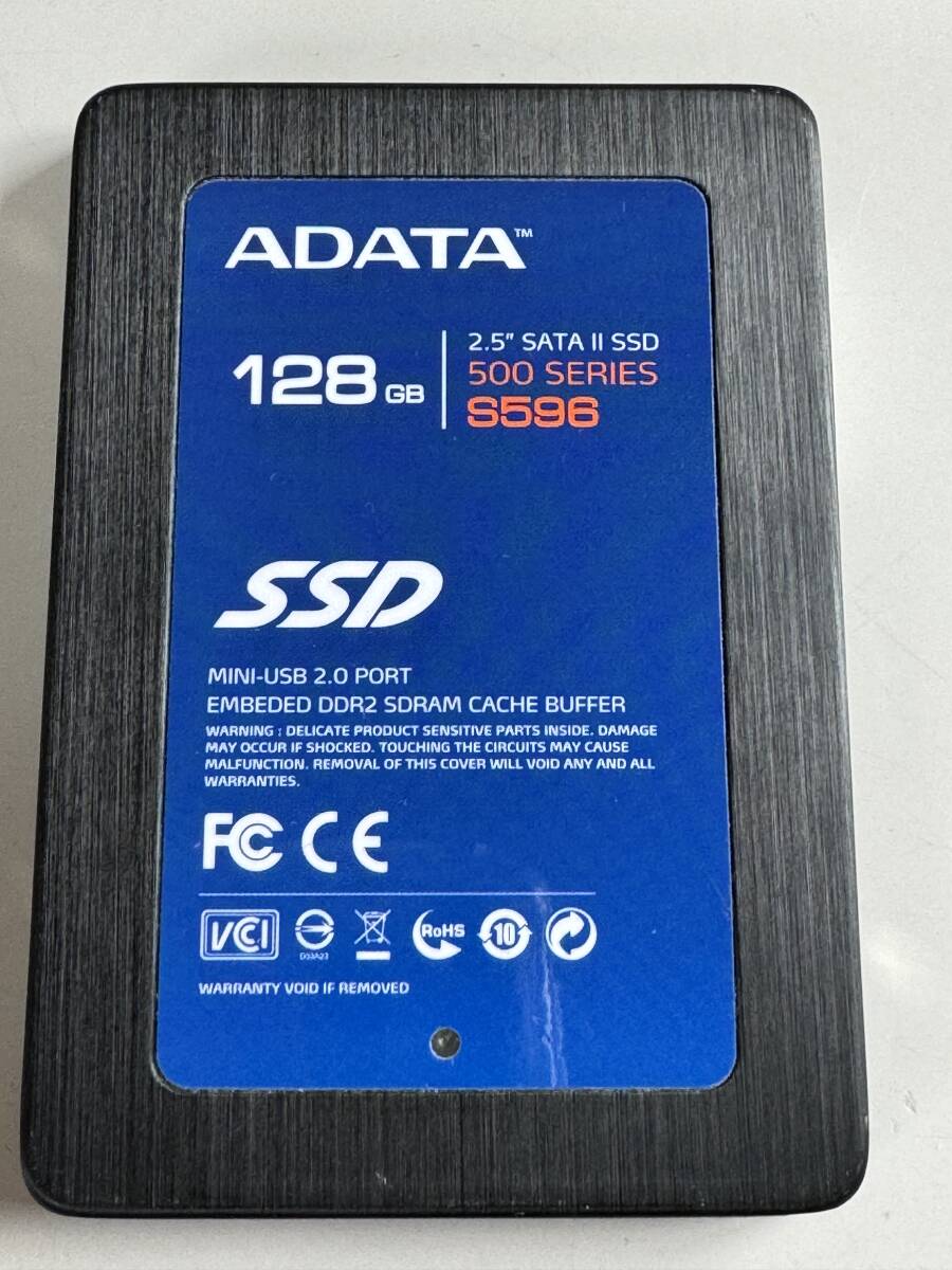 ADATA SSD 128GB【動作確認済み】1425　_画像1