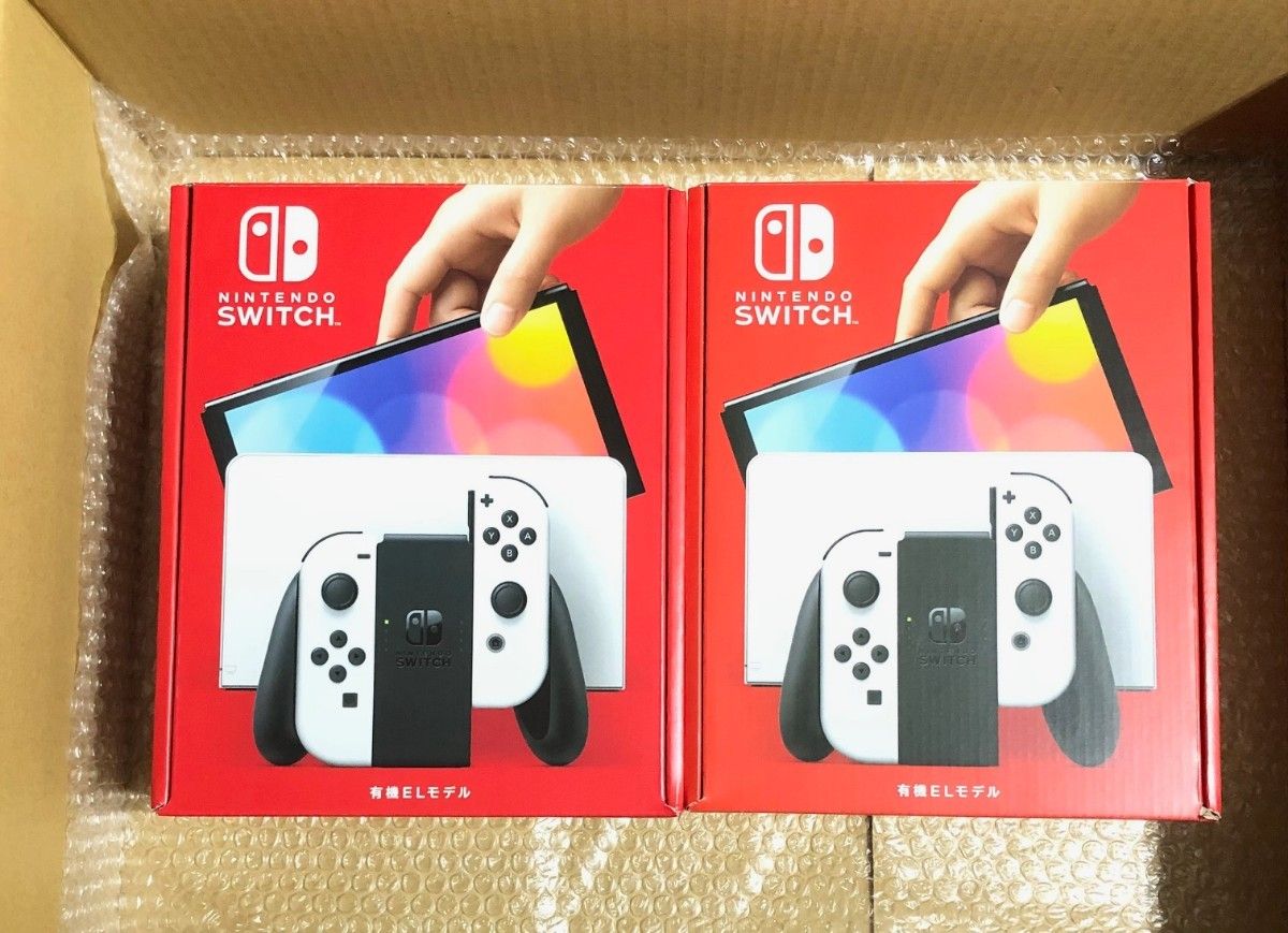 Nintendo Switch 有機ELモデル  ホワイト 新品2台