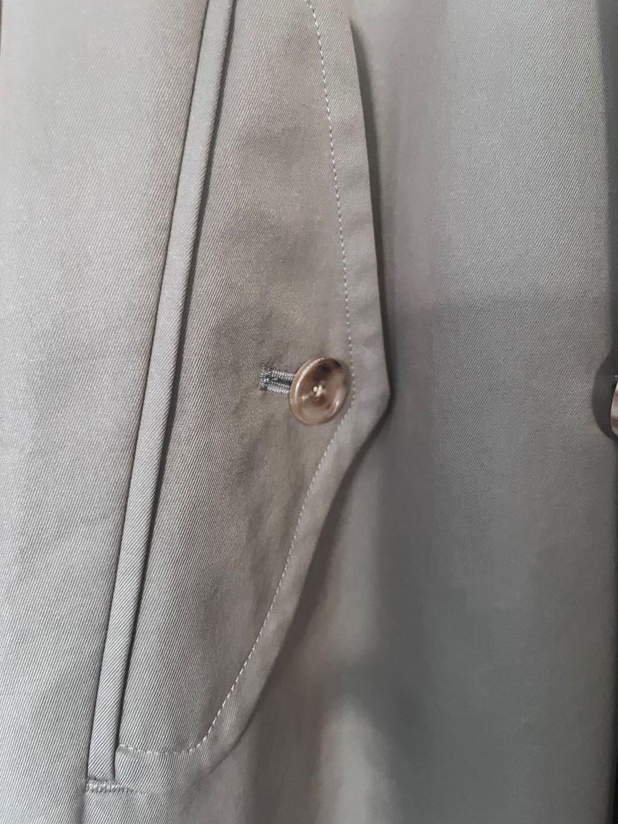 AURALEE オーラリー WASHED FINX SILK CHAMBRAY TRENCH COAT AURALEE オーラリー WASHED FINX SILK CHAMBRAY TRENCH COAT