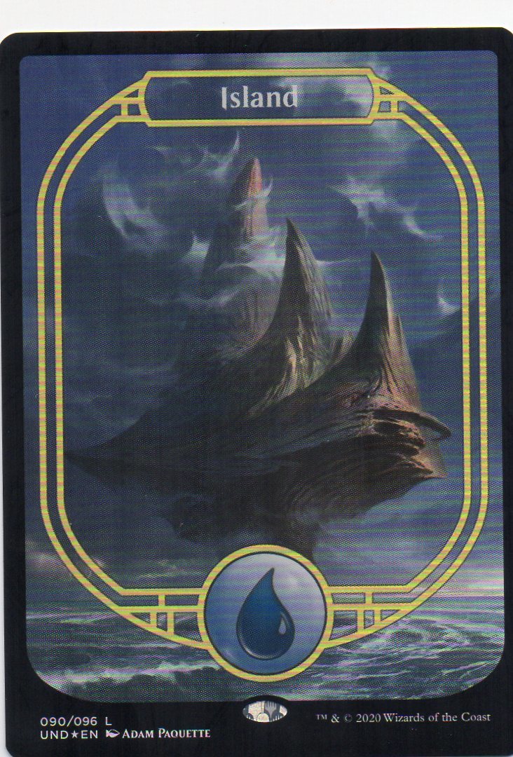 ★☆MTG UND 《島/Island》 FOIL 英語版　アンサンクションド Unsanctioned 数量2☆★_画像1