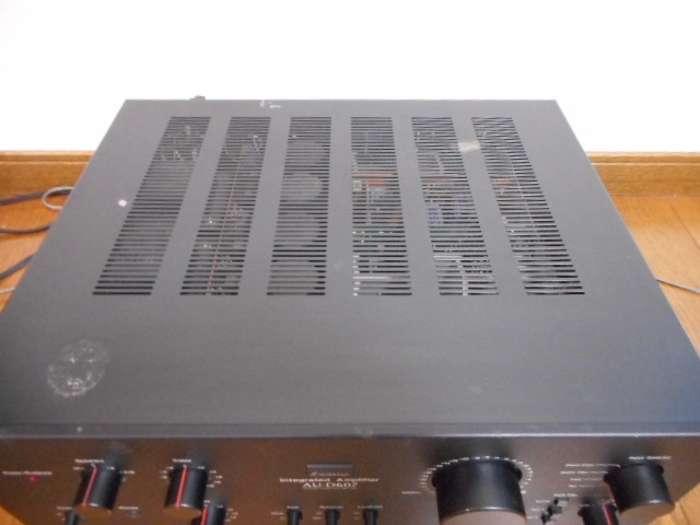 Sansuiサンスイ AU-D607 ワイドレンジDCプリメインアンプ 定格消費電力 180W JUNKの画像4