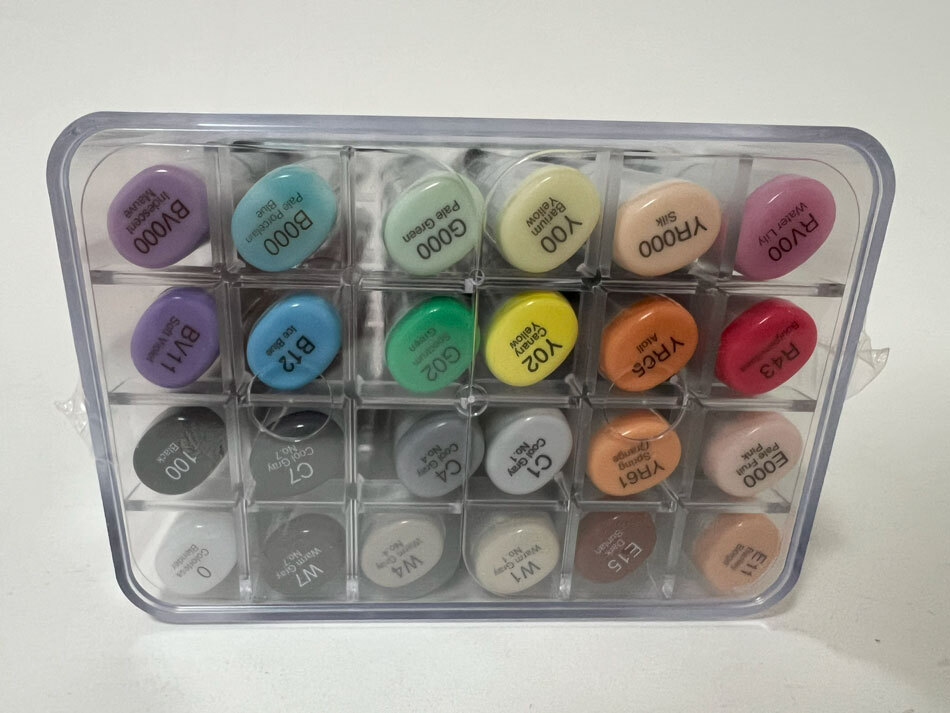 COPIC コピック sketch スケッチ Basic ベーシック 24色セット .Too ペンセット 新品_画像3