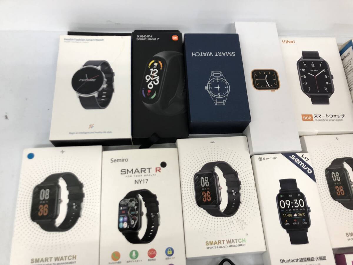 スマートウォッチ まとめ売り Smart Watch 動作未確認 ジャンク 中古 現状品【z9-145/0/0】_画像2